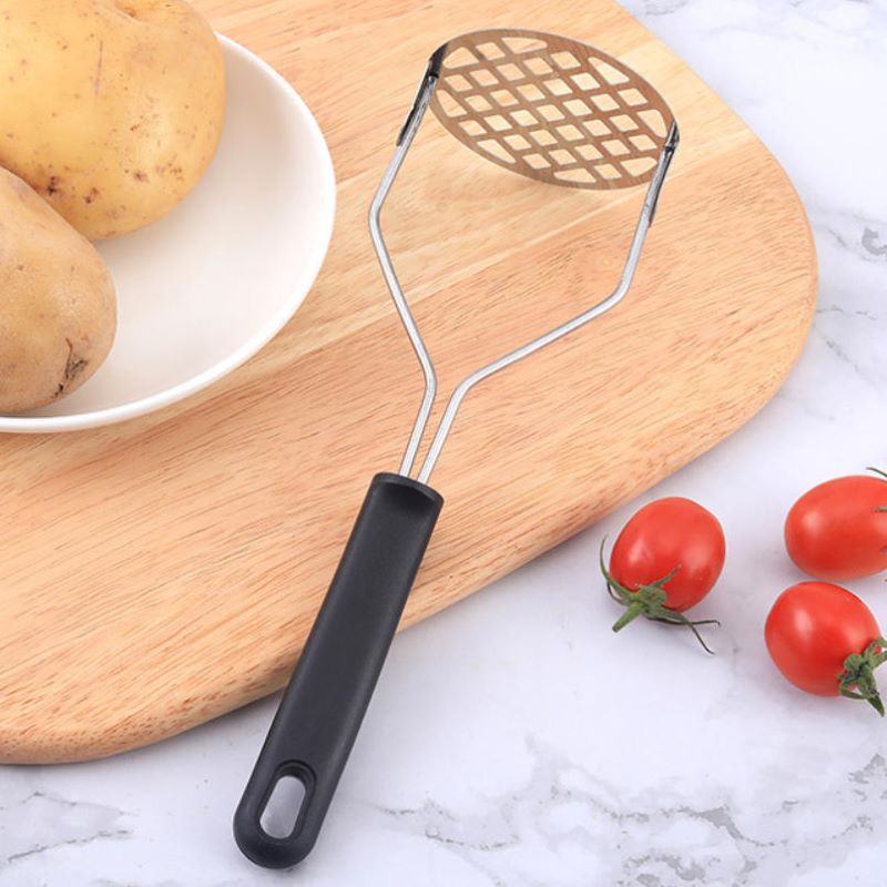 Stainless Steel Potato Pusher  - Baby Food Masher 评论和价格