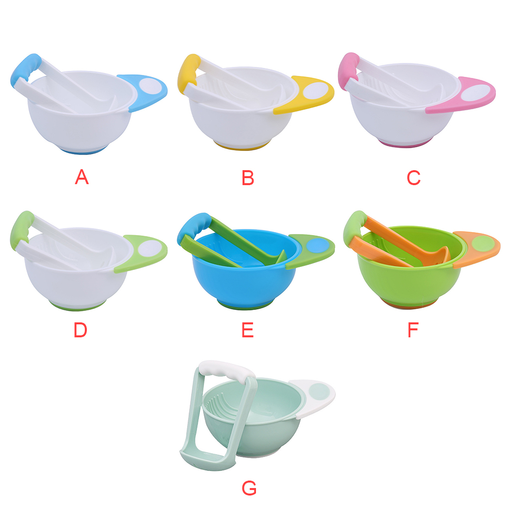Baby Grinding Bowl Manual Kids - Baby Food Masher 评论和价格