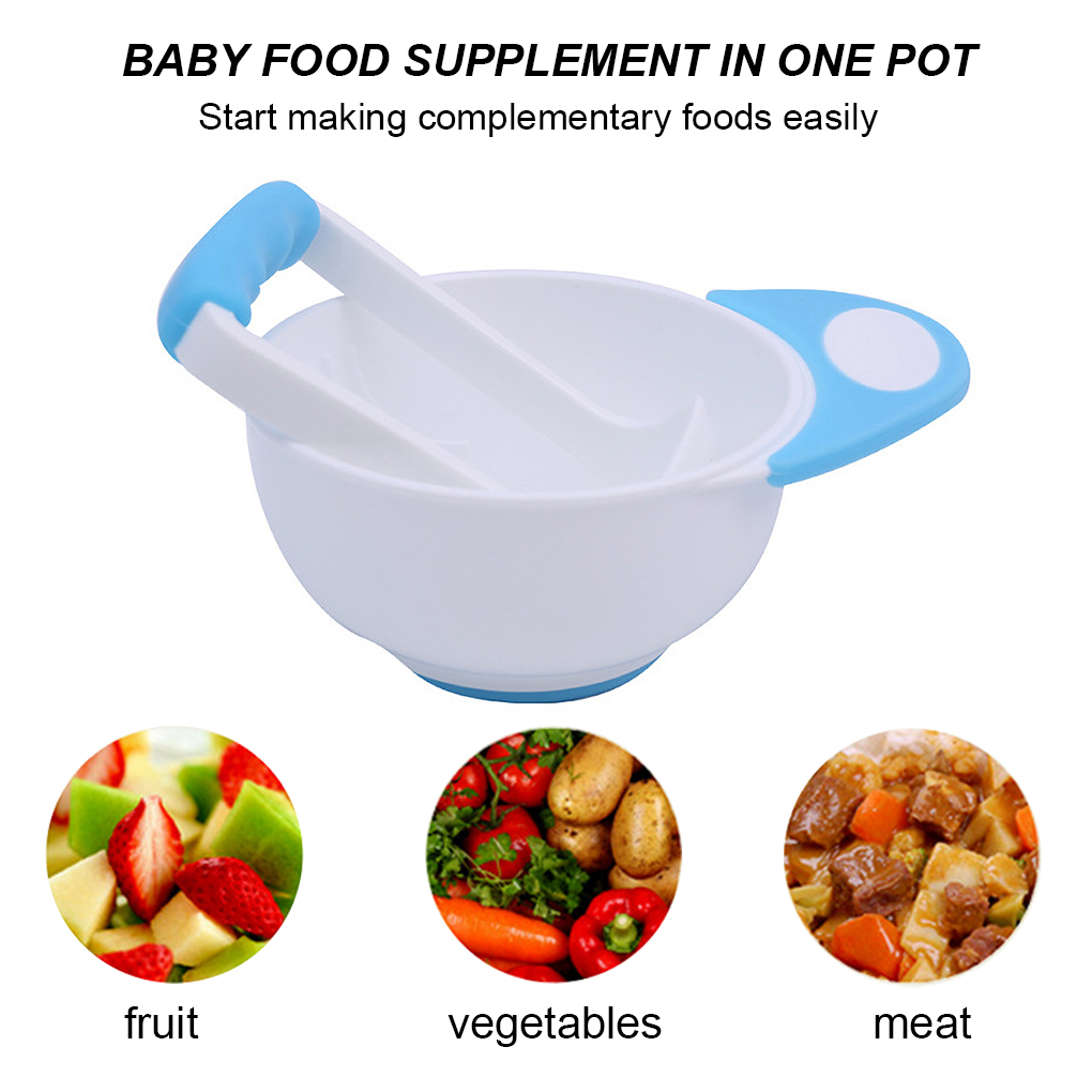 Baby Grinding Bowl Manual Kids - Baby Food Masher 评论和价格